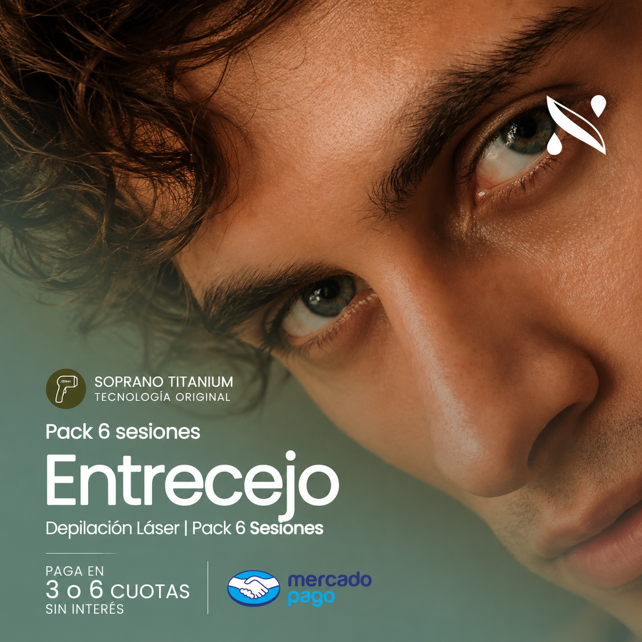 Entrecejo 6 Sesiones Hombre