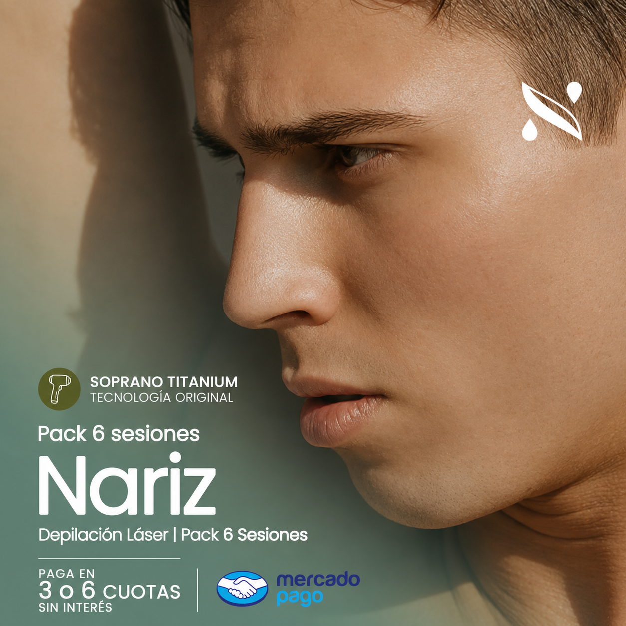 Nariz 6 Sesiones Hombre