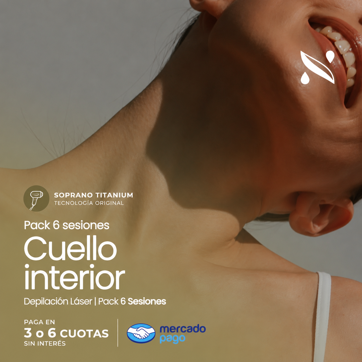 Cuello interior 6 Sesiones Mujer