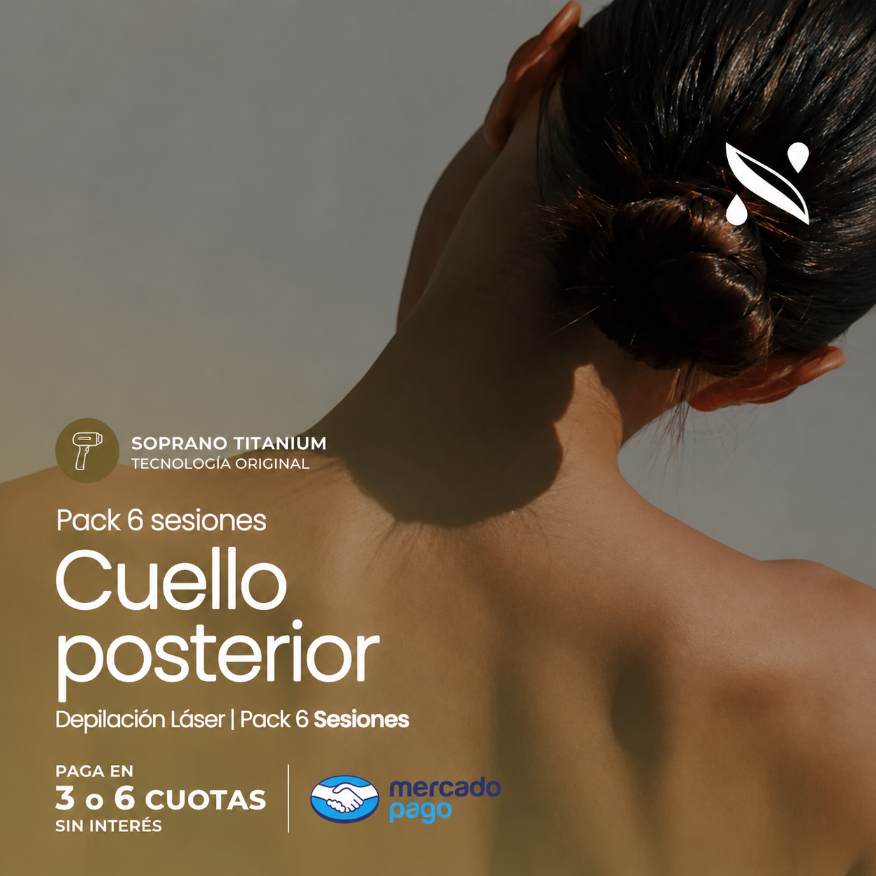 Cuello posterior 6 Sesiones Mujer