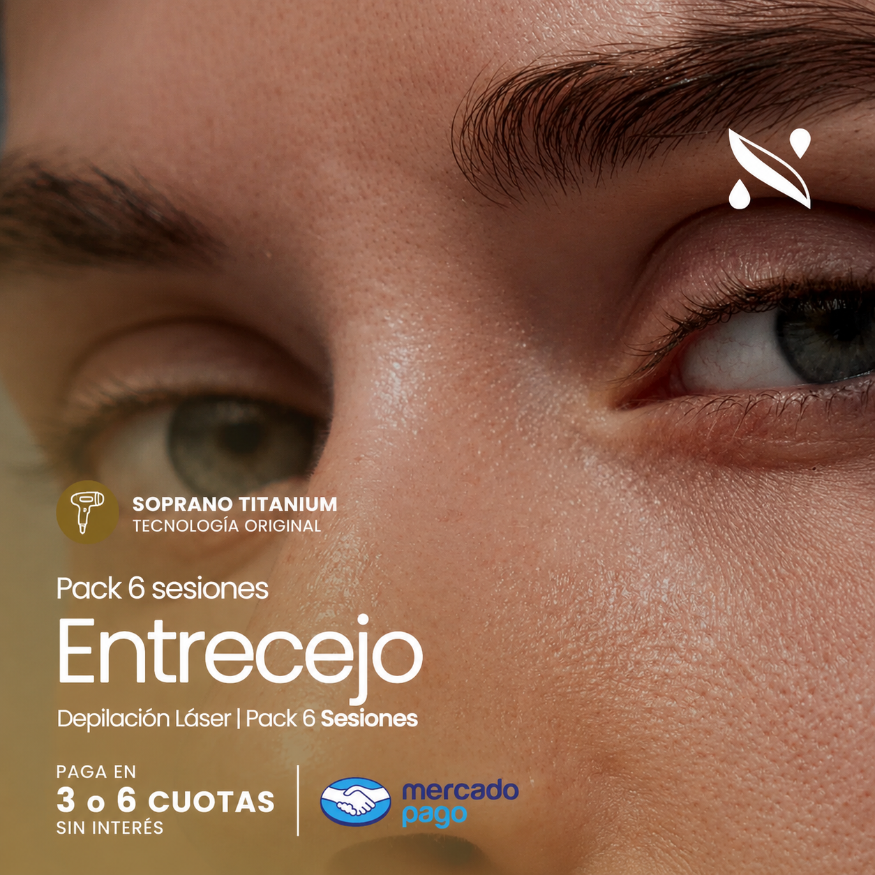 Entrecejo 6 Sesiones Mujer