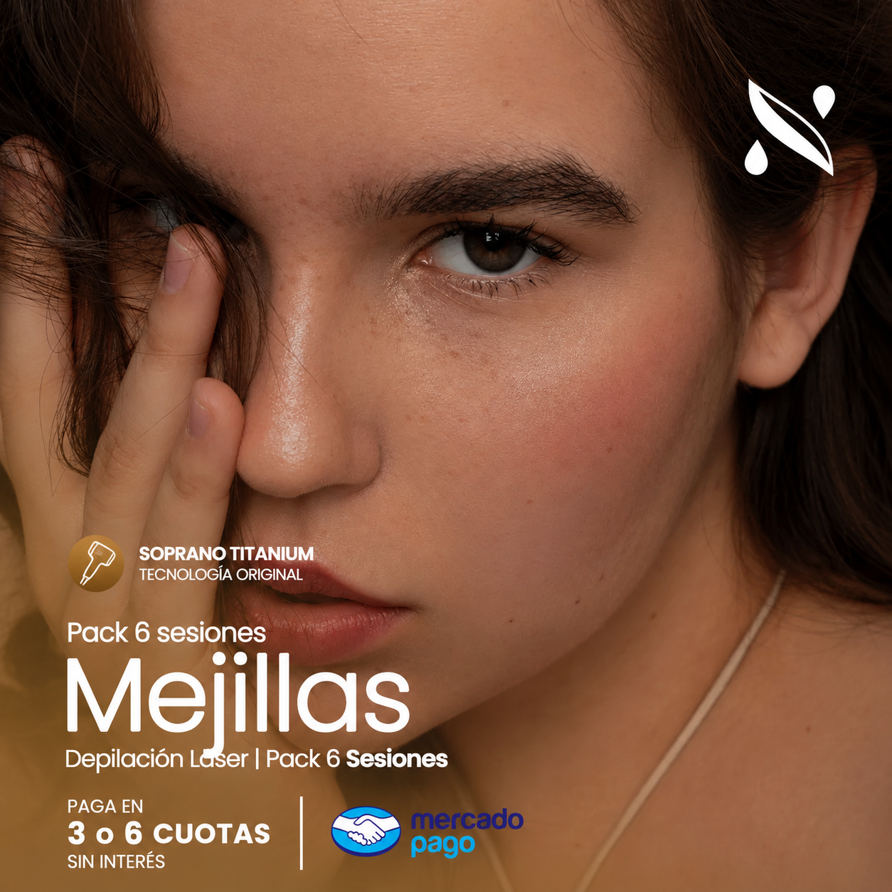 Mejillas 6 Sesiones Mujer