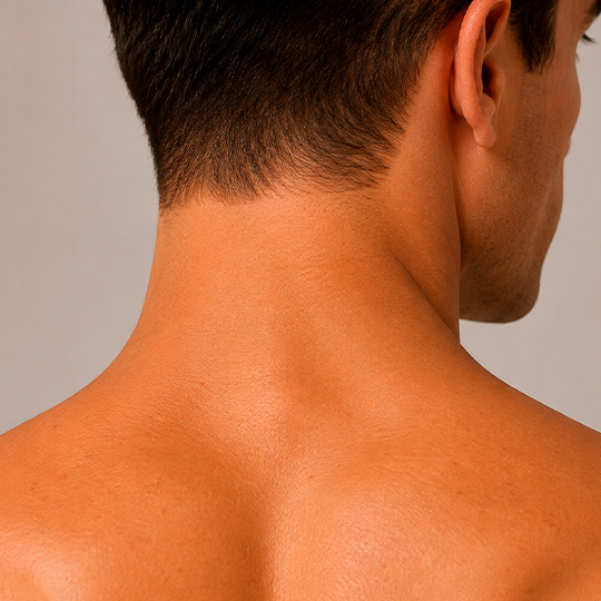 Cuello posterior 6 Sesiones Hombre