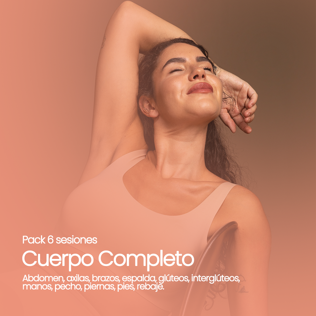 Pack 6 Sesiones Depilación Láser Cuerpo Completo | Soprano Titanium