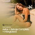 Pack 6 Sesiones Depilación Láser Axilas + Rebaje Completo + Interglúteos | Soprano Titanium