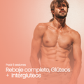 Pack 6 Sesiones Depilación Láser Rebaje Completo, Glúteos + Interglúteos | Soprano Titanium