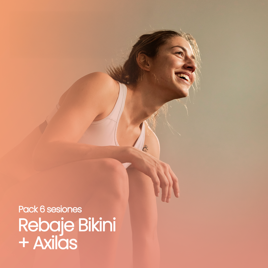 Pack 6 Sesiones Depilación Láser Rebaje Bikini + Axilas | Soprano Titanium