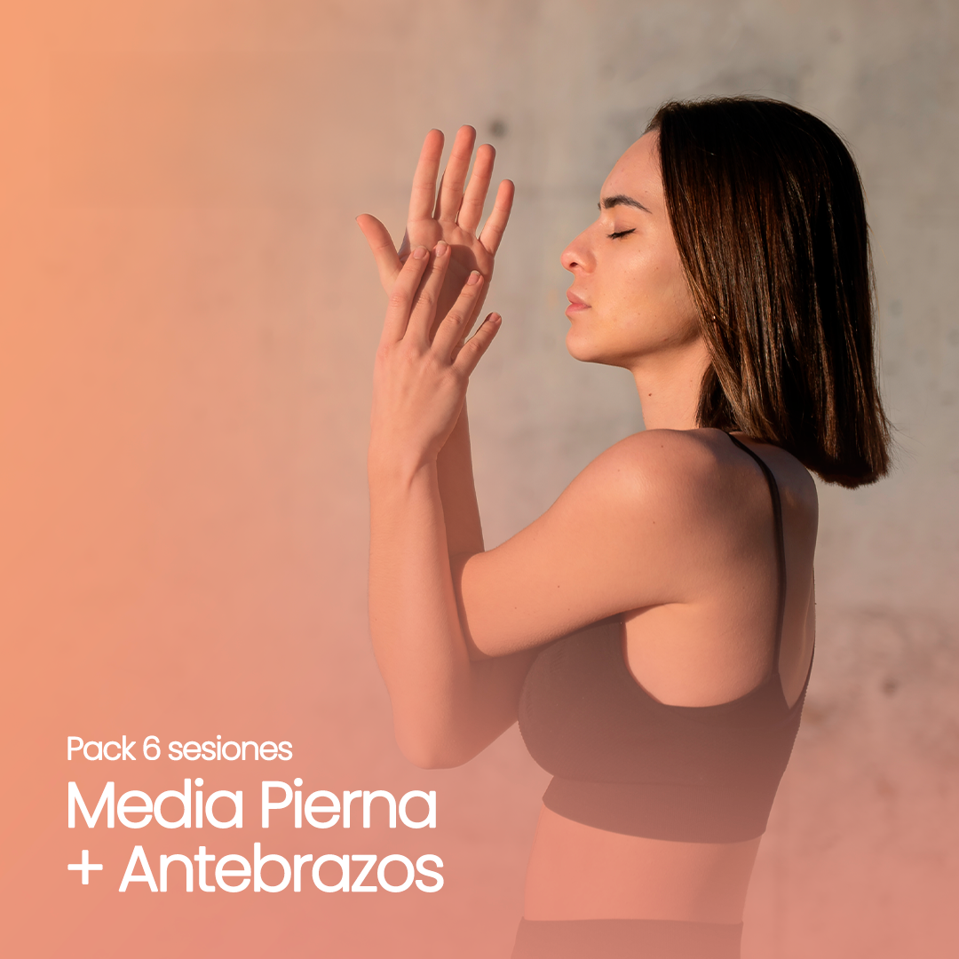 Pack 6 Sesiones Depilación Láser Media Pierna + Antebrazos | Soprano Titanium