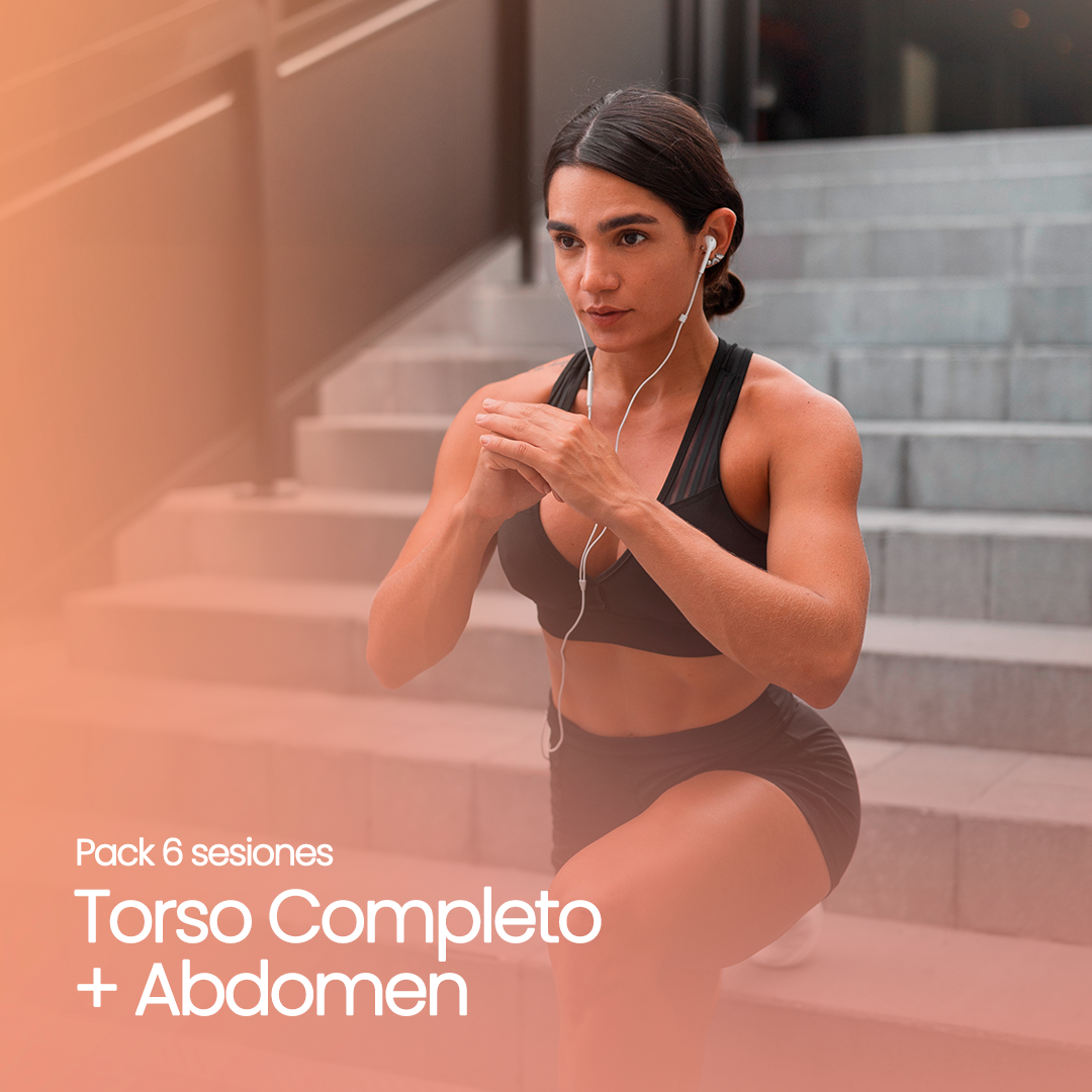 Pack 6 Sesiones Depilación Láser Torso Completo + Abdomen | Soprano Titanium