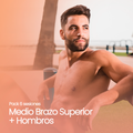 Pack 6 Sesiones Depilación Láser Medio Brazo Superior + Hombros (6 sesiones)