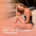 Pack 6 Sesiones Depilación Láser Axilas + Rebaje Completo + Interglúteos | Soprano Titanium